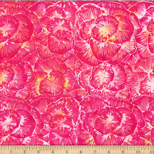 Bali Batiks - 2633-474 in Punch - Hoffman Fabrics