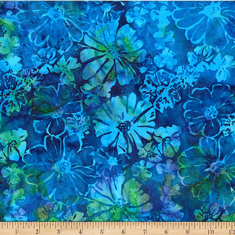 Bali Batiks - 2634-123 in Lapis - Hoffman Fabrics
