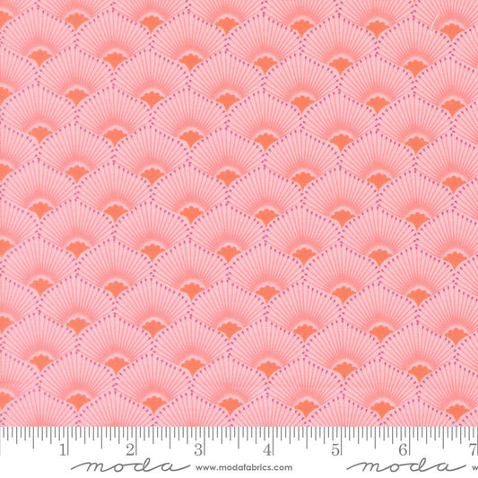 Floriori - Mimosa in Flamingo - Kate Spain - Moda (Pre-order: Feb 2027)