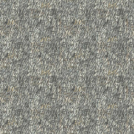 My Type - Script in Grey Multi - Nina Djuric - Northcott