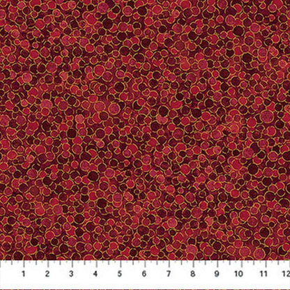 Shimmer Metallic Precuts - Layer Cake - Bubble Gum/Tutti Fruiti - Northcott (Pre-order: Mar 2026)