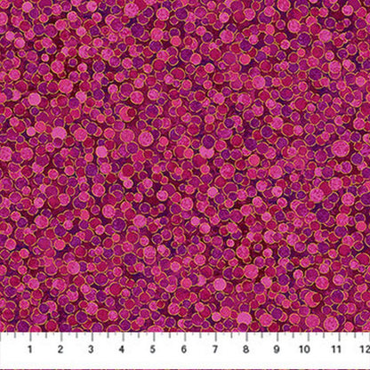 Shimmer Metallic Precuts - Jelly Roll - Bubble Gum/Tutti Fruit - Northcott (Pre-order: Mar 2026)