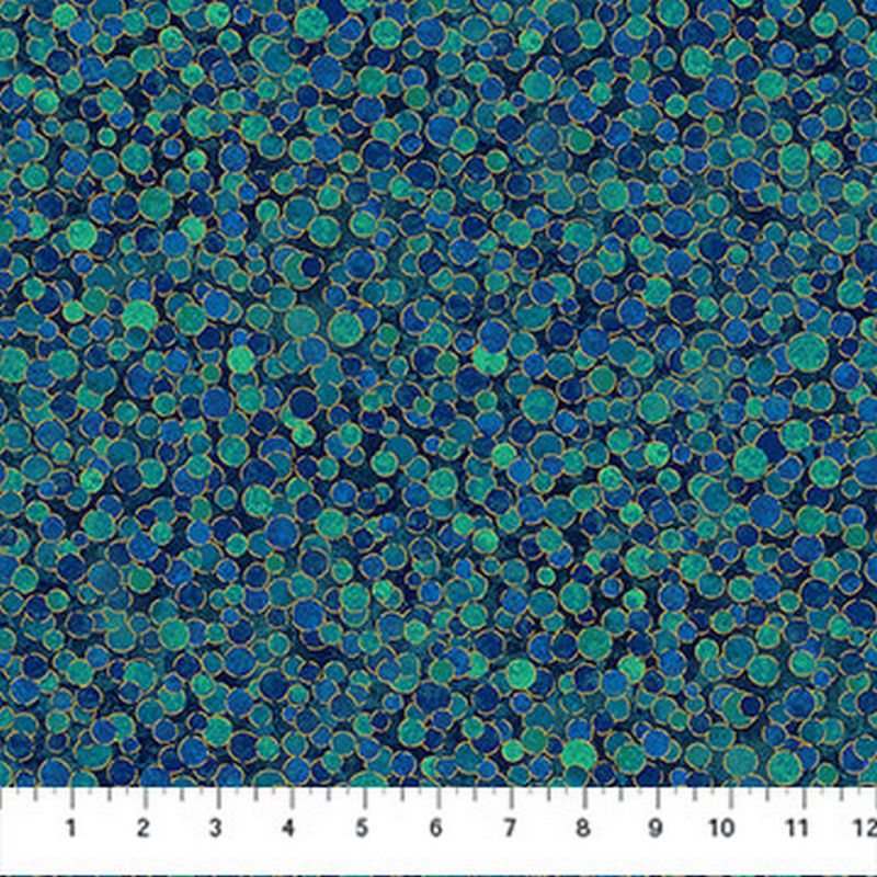 Shimmer Metallic - Fat Quarter Bundle - Cool - Northcott (Pre-order: Mar 2026)