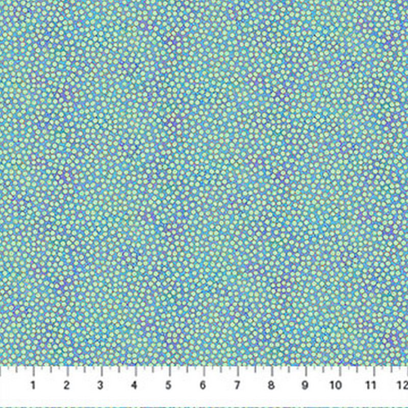 Shimmer Metallic Precuts - Layer Cake - Pansy/Deep Sea - Northcott (Pre-order: Mar 2026)