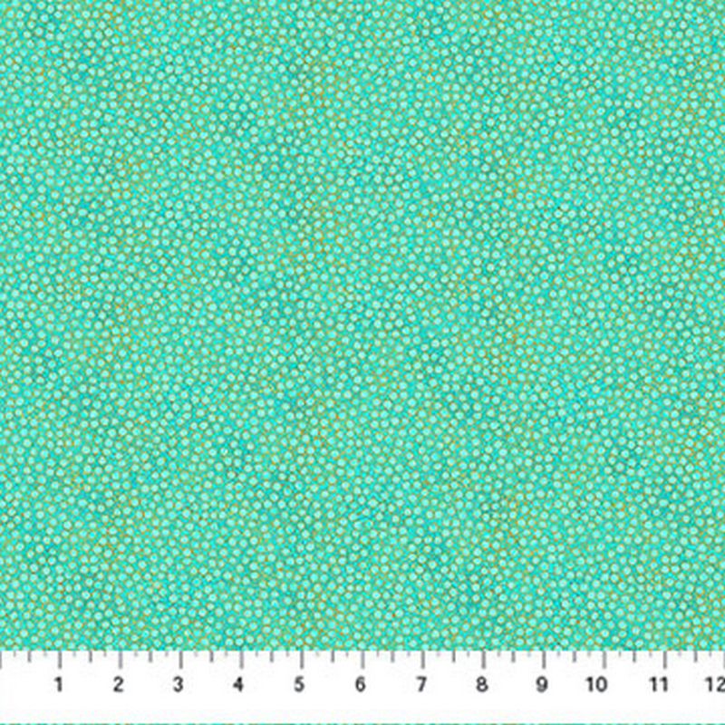 Shimmer Metallic Precuts - Layer Cake - Lagoon/Peacock - Northcott (Pre-order: Mar 2026)