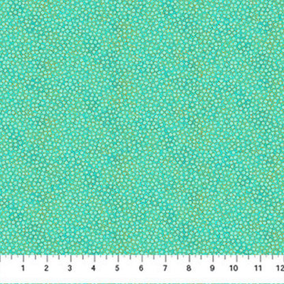 Shimmer Metallic Precuts - Layer Cake - Lagoon/Peacock - Northcott (Pre-order: Mar 2026)