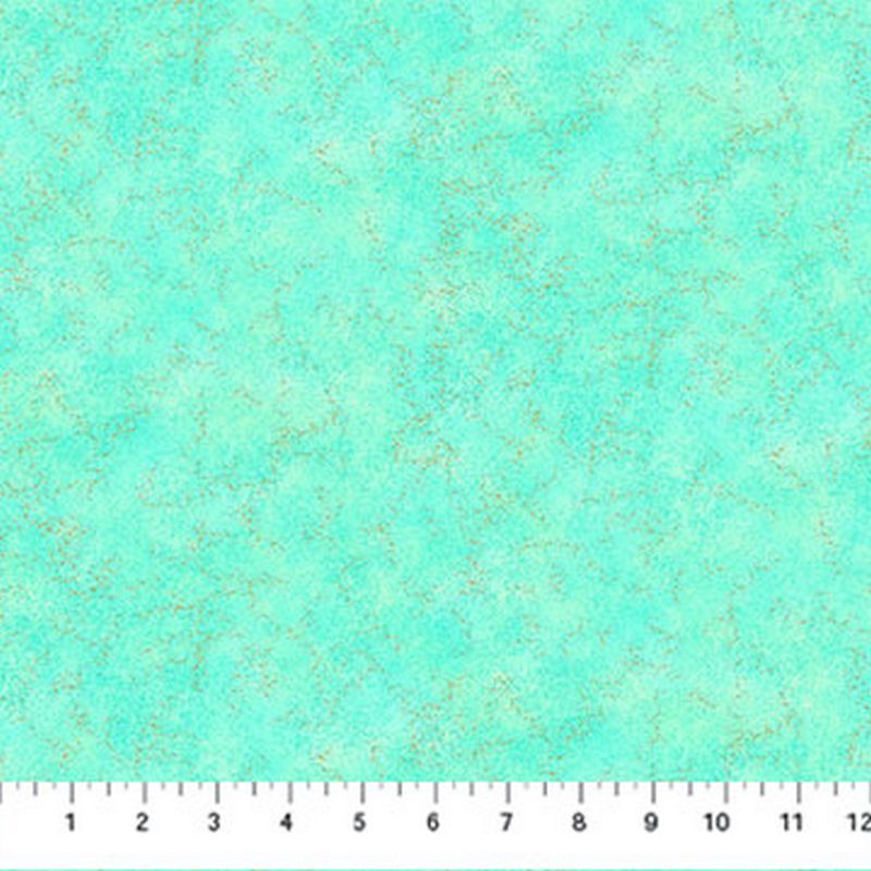 Shimmer Metallic Precuts - Layer Cake - Lagoon/Peacock - Northcott (Pre-order: Mar 2026)