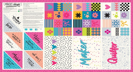 Maker's Delight - Project PANEL in White - Chrissy Lux - Moda (Pre-order: Oct 2026