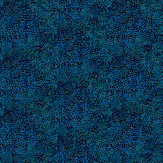 Shimmer Enigma - Riverrocks in Dark Blue Multi Metallic - Deborah Edwards - Northcott (Pre-order: Nov 2025)