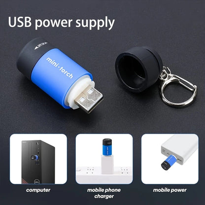 Keychain Buddy LED Light (USB Rechargeable)