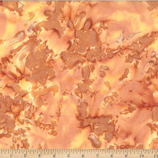 Bali Batiks - 2839-47 in Gold - Hoffman Fabrics