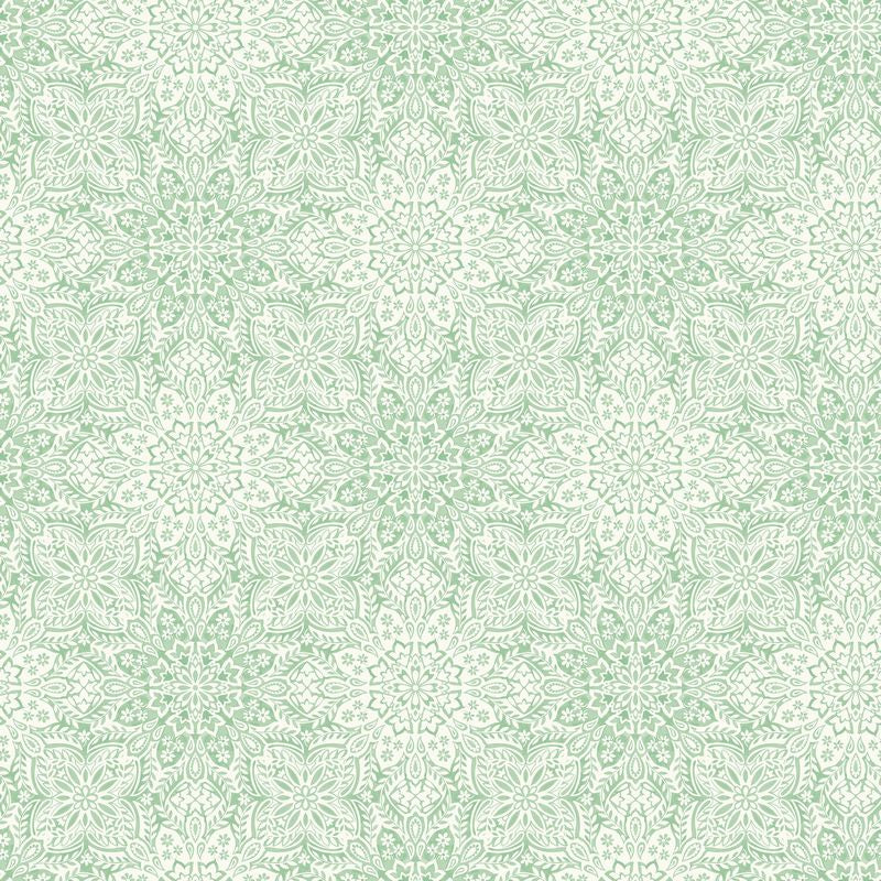 Mariposa - Tonal Mandala in Light Green - Elena Belokrinitski - Northcott (Pre-order: Feb 2026)