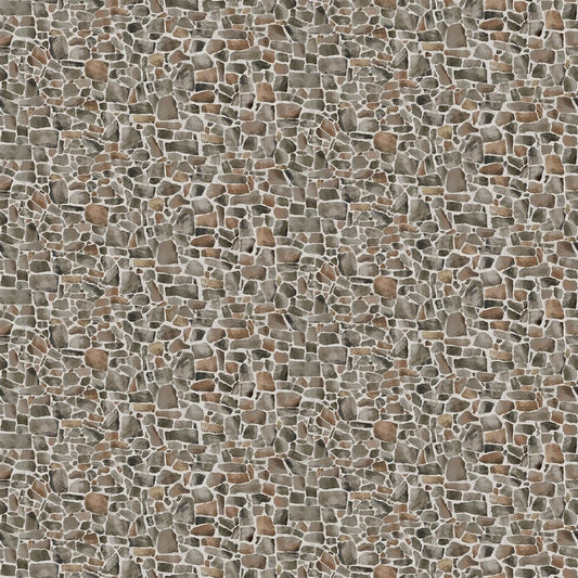 Bear Necessities - Field Stones in Grey Multi - Deborah Edwards - Northcott (Pre-order: Feb 2026)