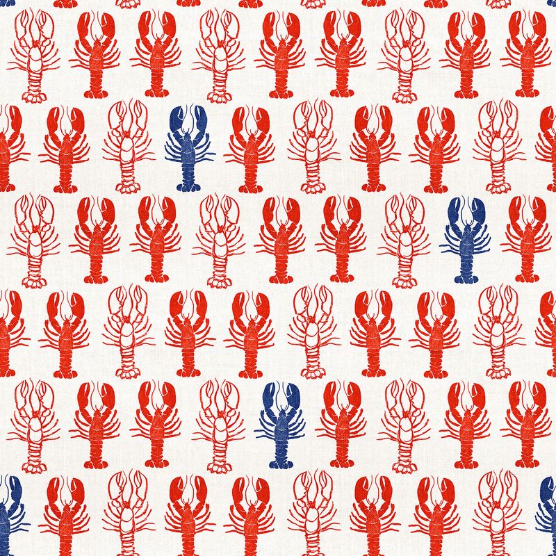 Take Me To The Beach - Lobsters in White - Northcott (Pre-order: Apr 2026)