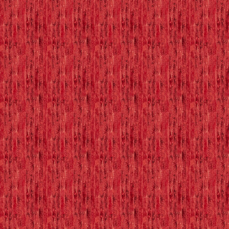 Barnyard Christmas - Barnboard in Red - Deborah Edwards - Northcott (Pre-order: May 2026) - Dinkydoo Fabrics