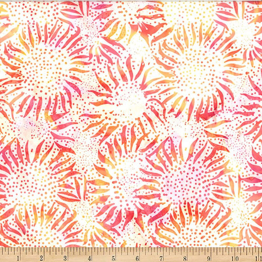 Bali Batiks - 2884-224 in Poppy - Hoffman Fabrics