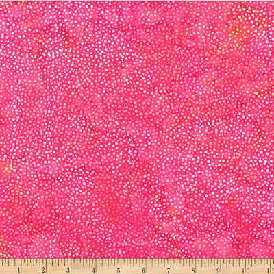 Dot Batiks - 28851-757 in Razzmatazz - Hoffman Fabric
