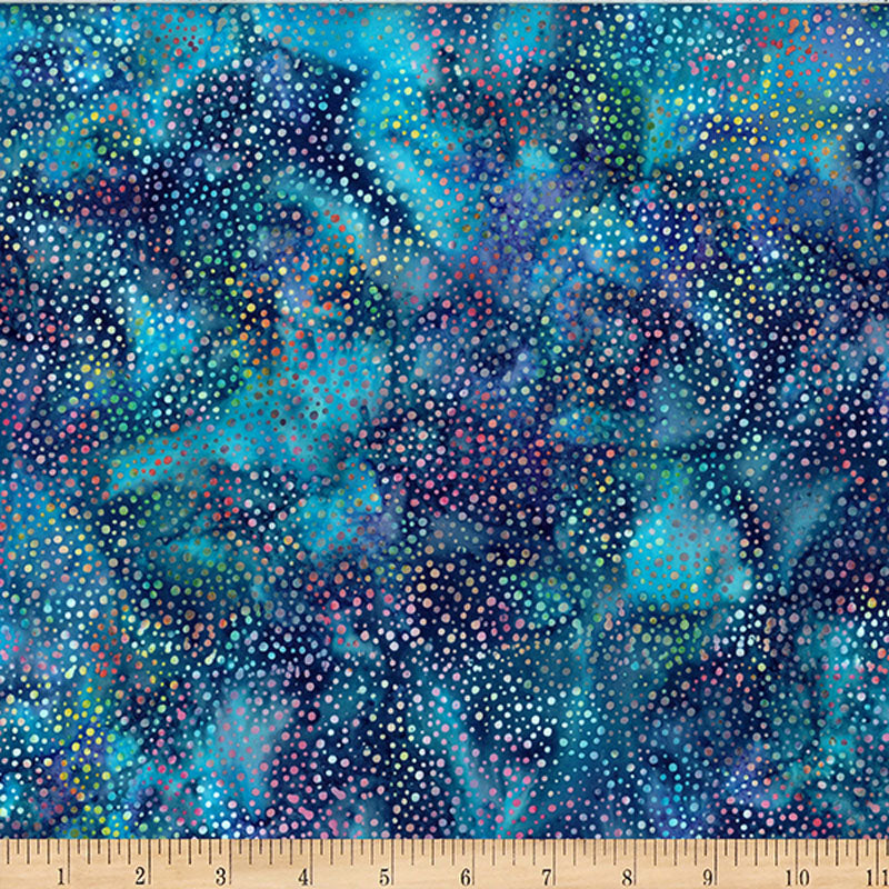 Dot Batiks - 28851-760 in Colorful - Hoffman Fabric