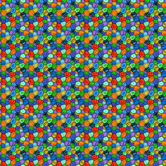 The Four Seasons - Turtle Shell in Black Multi - Mark Anthony Jacobson - Northcott (Pre-order: Nov 2026)