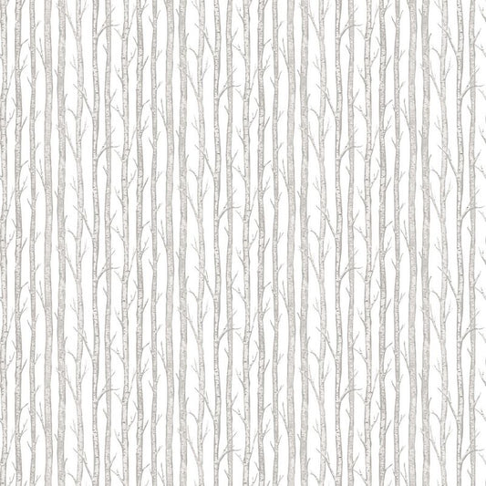 Tanglewood - Birch in White - Deborah Edwards - Northcott (Pre-order: Sept 2026)