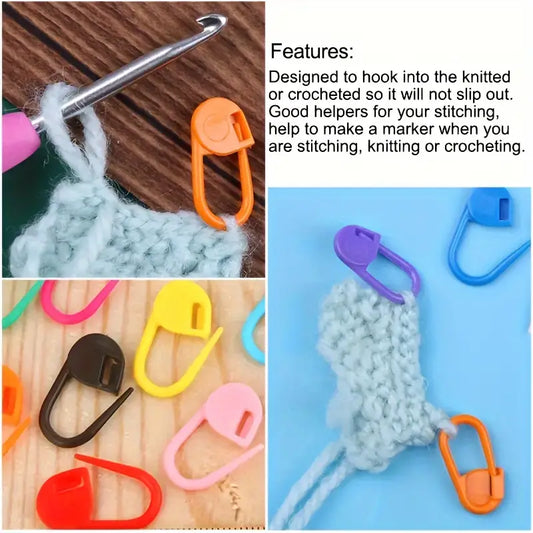 Quick Locking Stitch Markers (25pc)