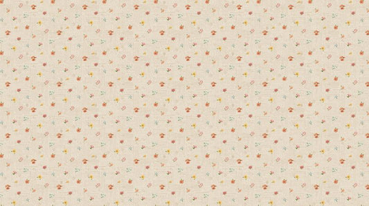 Favorite Things - Flower Toss in Cream - Deborah Edwards - Northcott (Pre-order: Jun 2027)