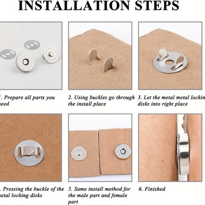 Magnet Snap Button (2 Pc) 0.55"