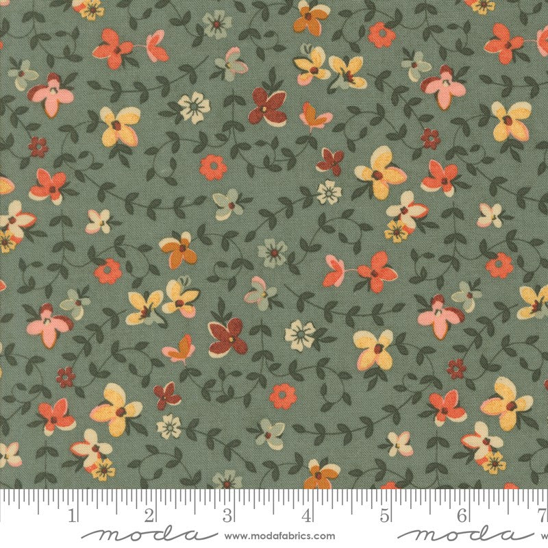 Acorn Hollow - Gather in Eucalyptus - BasicGrey - Moda - Dinkydoo Fabrics