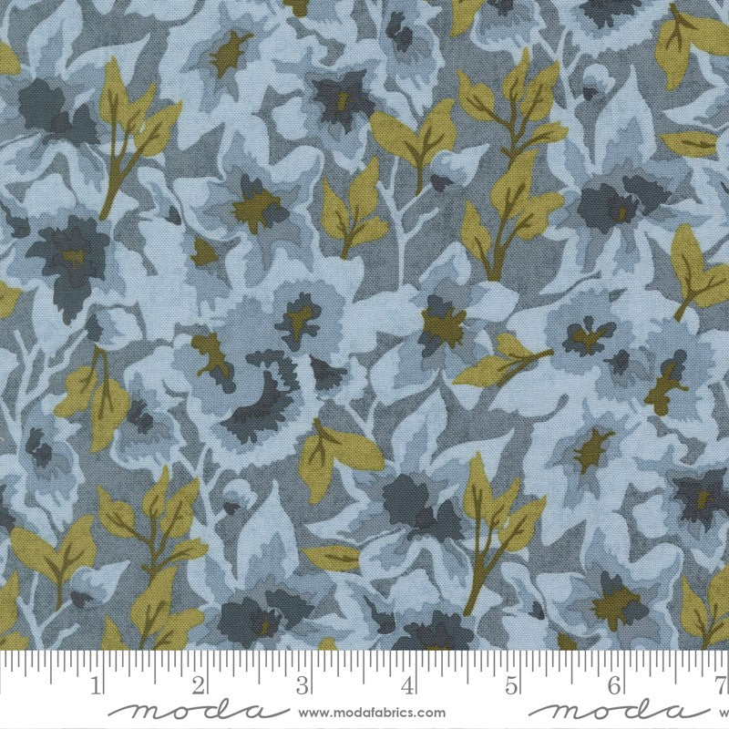 Fieldrush - Gossamer in Bramble - BasicGrey - Moda