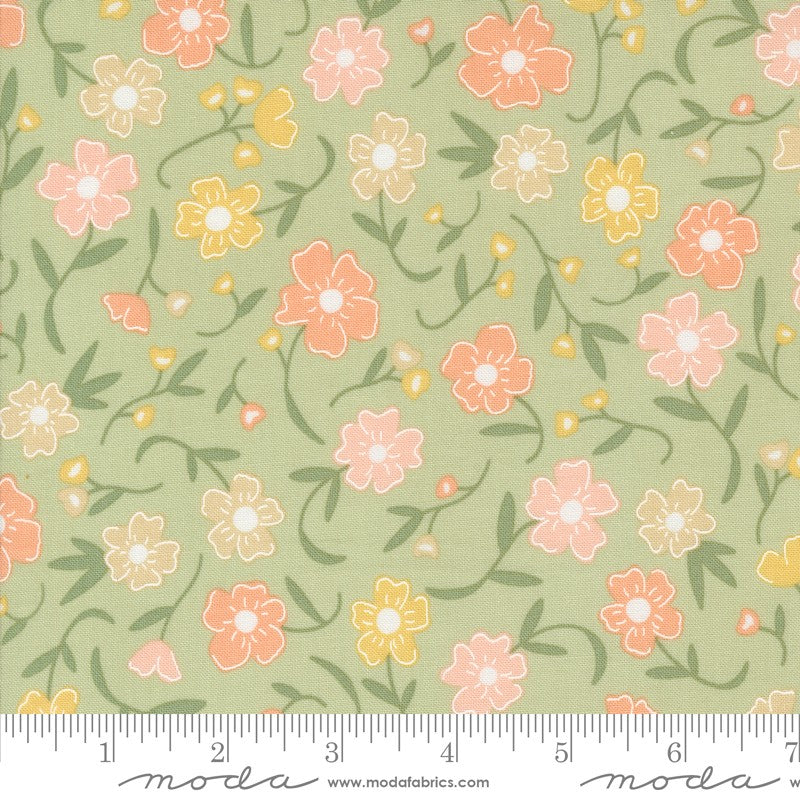 Flower Girl - Fields in Pear - Heather Briggs - Moda (Pre-order Mar 2024)