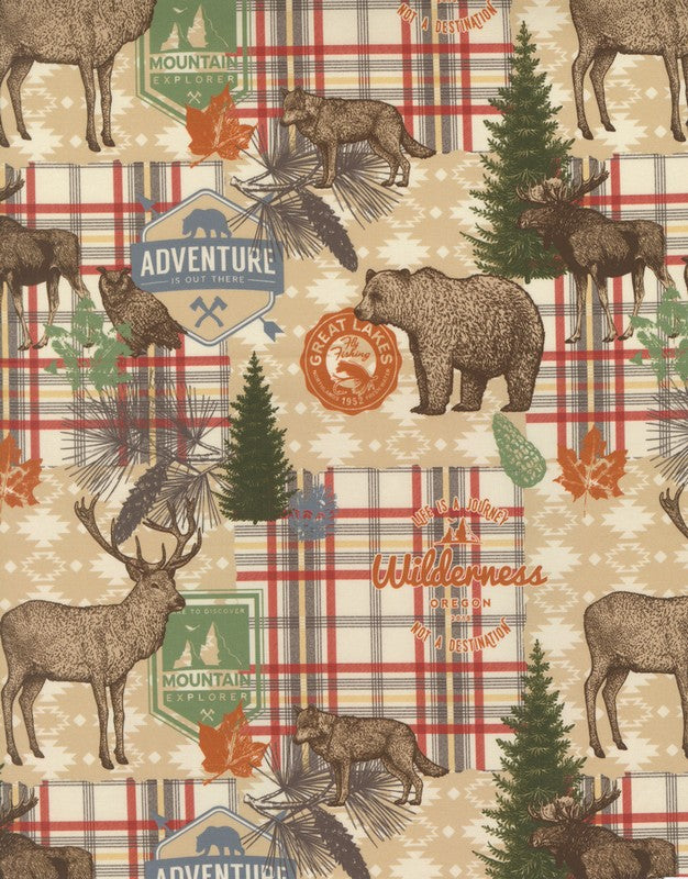 Wild Blue Yonder - Wilderness Patchwork in Multi - Moda (Pre-order: Apr 2026)