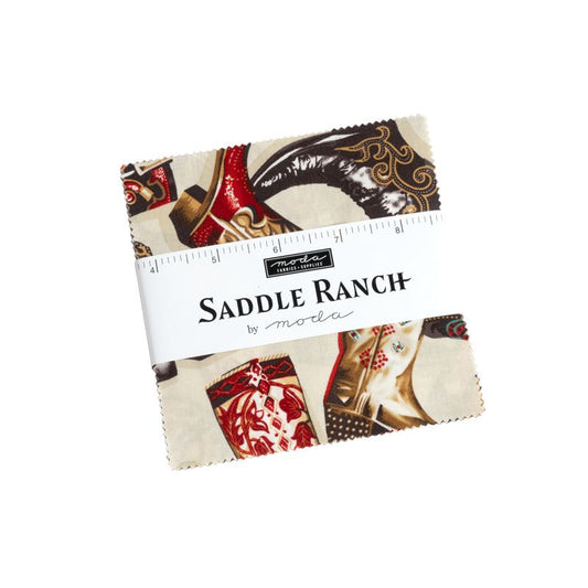 Saddle Ranch - Charm Pack - Moda (Pre-order: Sept 2024)