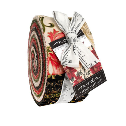 Merry Manor Metallic 2025 - Jelly Roll - Moda