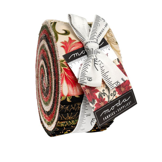 Merry Manor Metallic 2025 - Jelly Roll - Moda