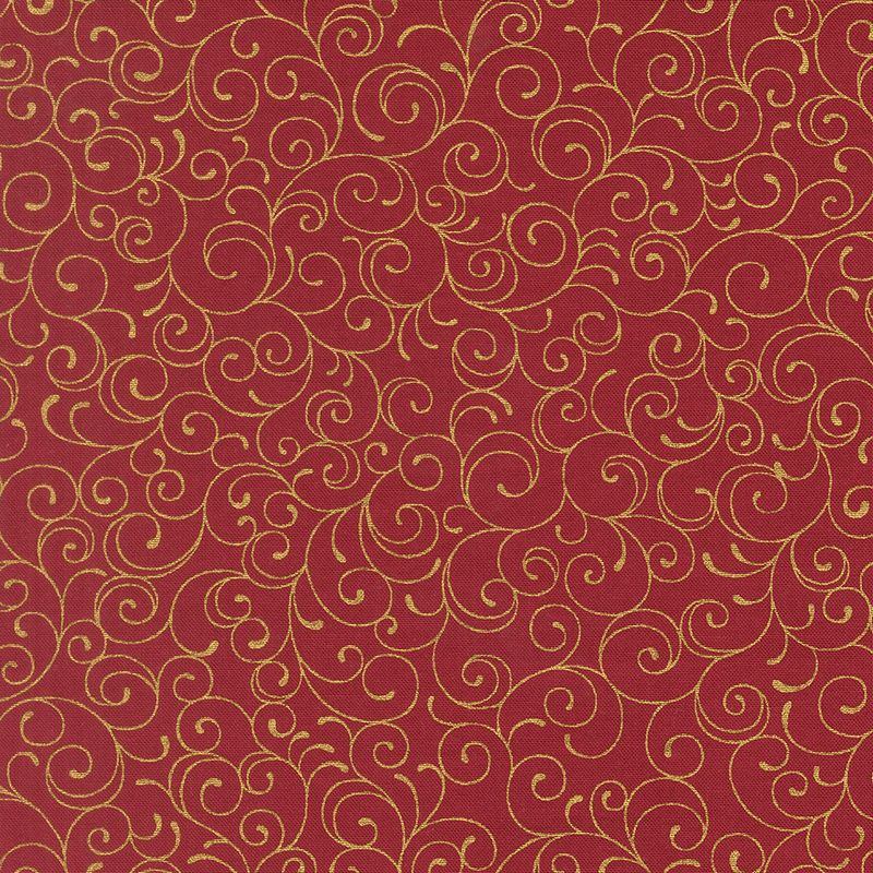 Merry Manor Metallic 2025 - Charm Pack - Moda