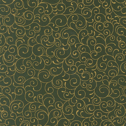 Merry Manor Metallic 2025 - Jelly Roll - Moda
