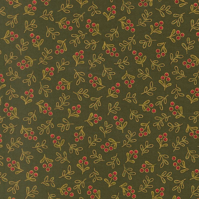 Merry Manor Metallic 2025 - Charm Pack - Moda