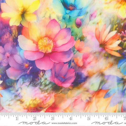 Gradients Gallery - Luminescent Garden in Rainbow - Moda (Pre-order: Aug 2026)