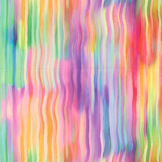 Cuddle With Moda - Brushstrokes in Rainbow -  Moda (Pre-order: Aug 2026)