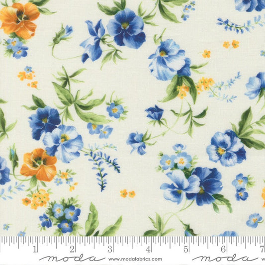 Summer Breeze 2027 - Flower Garden in Ivory - Moda (Pre-order: Mar 2027)