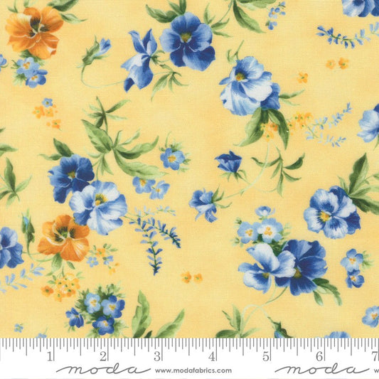 Summer Breeze 2027 - Flower Garden in Canary - Moda (Pre-order: Mar 2027)