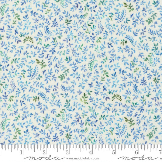 Summer Breeze 2027 - Dainty Leaves in Ivory - Moda (Pre-order: Mar 2027)