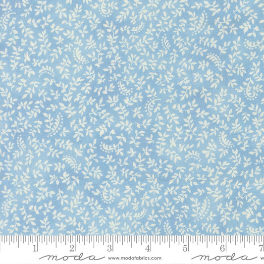 Summer Breeze 2027 - Dainty Leaves in Sky - Moda (Pre-order: Mar 2027)
