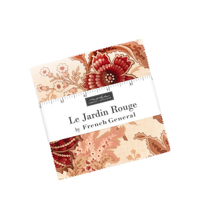 Le Jardin Rouge - Charm Pack - French General - Moda (Pre-order: Oct 2026)