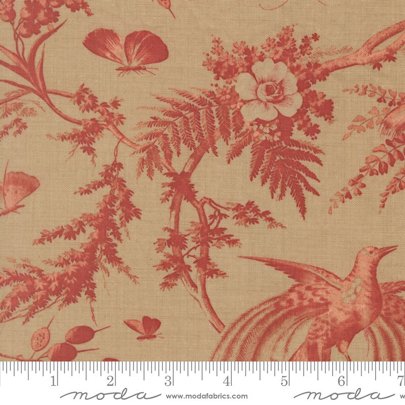 Le Jardin Rouge - Fat Quarter Bundle - French General - Moda (Pre-order: Oct 2026)