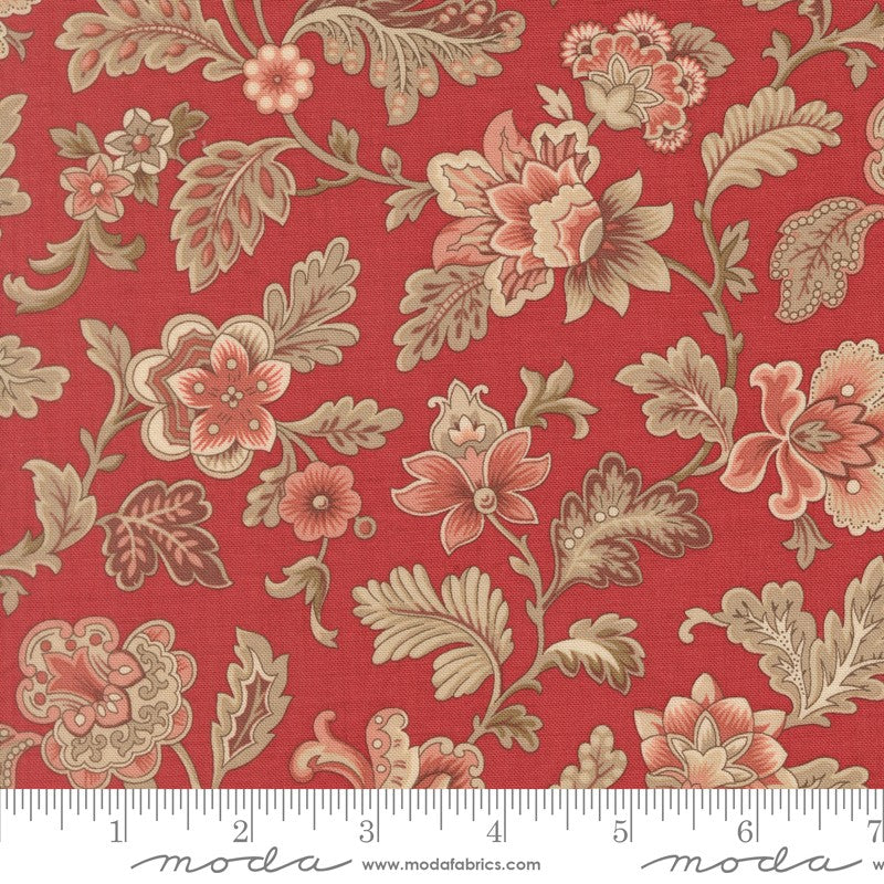 Le Jardin Rouge - Fat Quarter Bundle - French General - Moda (Pre-order: Oct 2026)