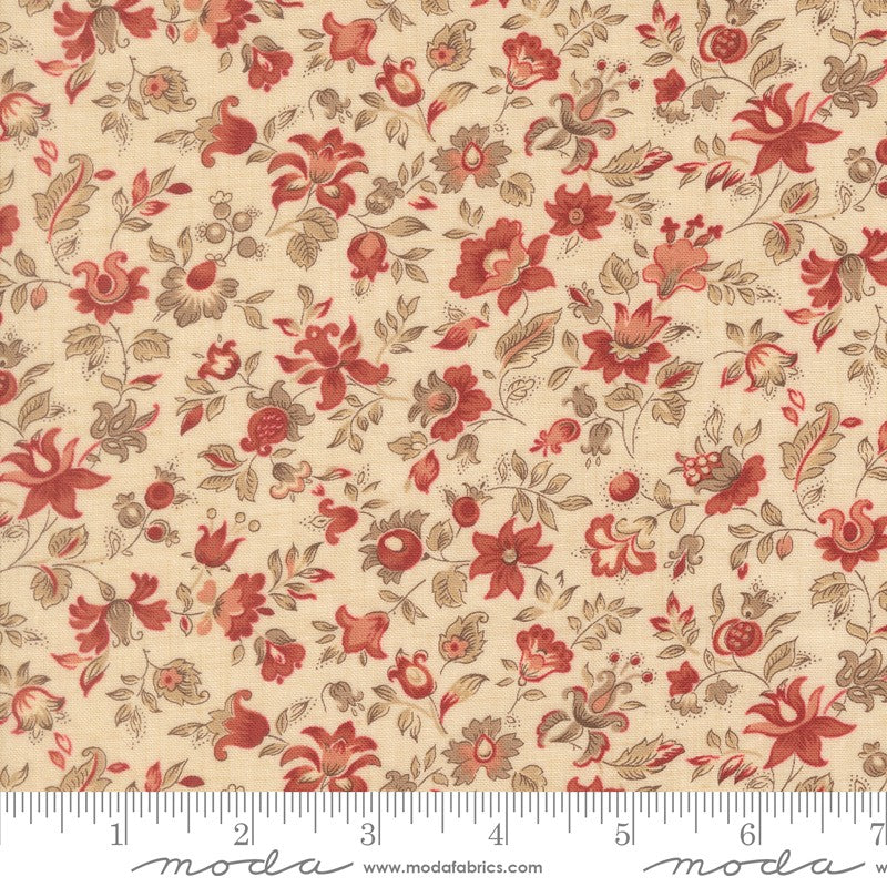 Le Jardin Rouge - Fat Quarter Bundle - French General - Moda (Pre-order: Oct 2026)