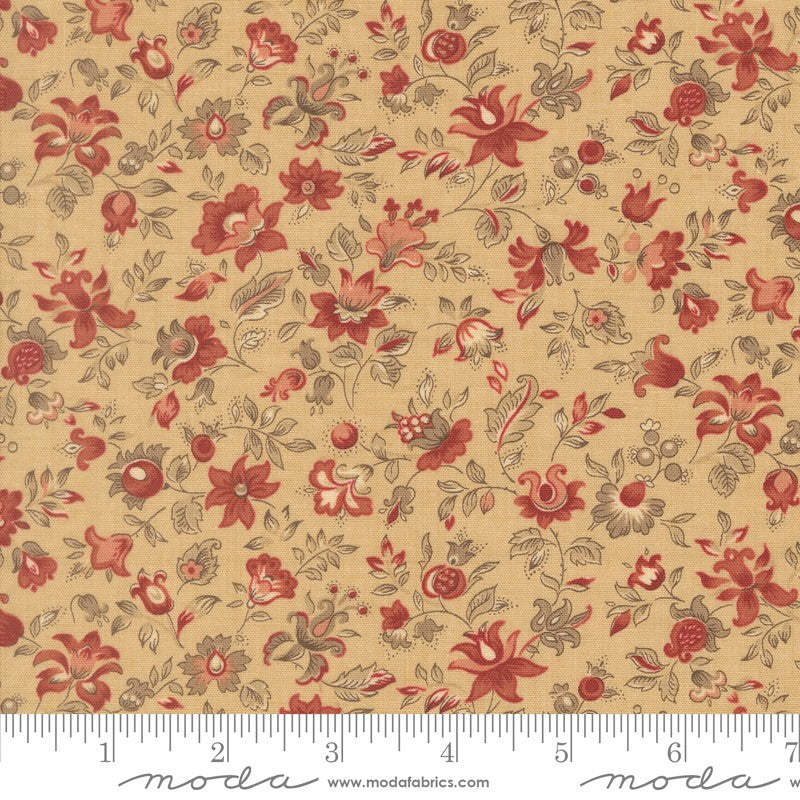 Le Jardin Rouge - Fat Quarter Bundle - French General - Moda (Pre-order: Oct 2026)