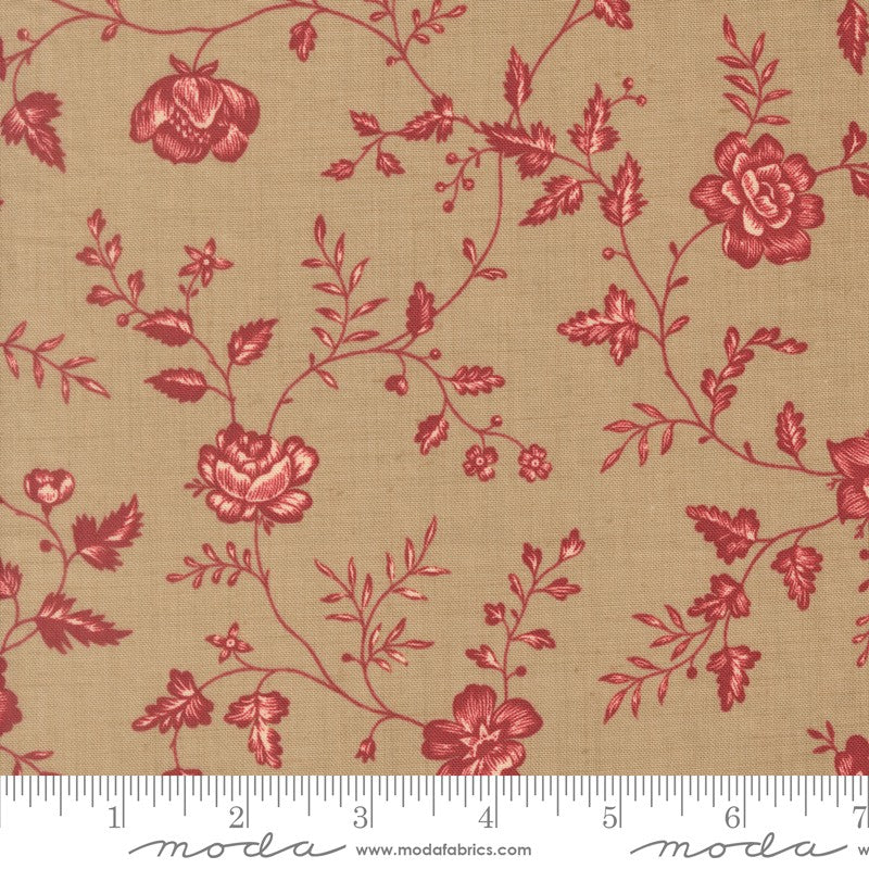 Le Jardin Rouge - Fat Quarter Bundle - French General - Moda (Pre-order: Oct 2026)