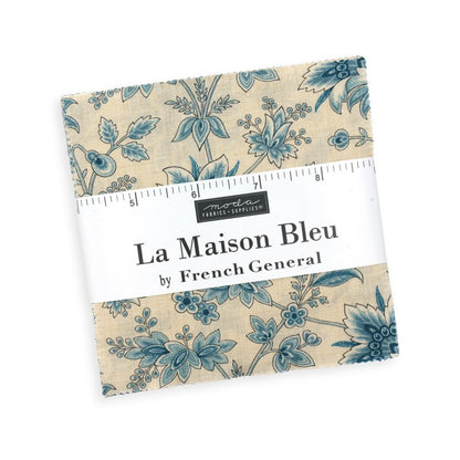 La Maison Bleu - Charm Pack - French General - Moda (Pre-order: April 2027)